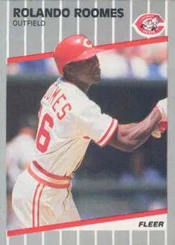1989 Fleer Update Rolando Roomes #U-86 card image