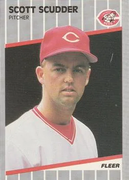 1989 Fleer Update Scott Scudder XRC #U-87 card image