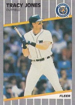 1989 Fleer Update Tracy Jones #U-31 card image