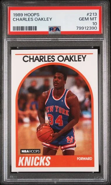 1989 Hoops Charles Oakley #213 card image