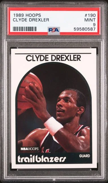 1989 Hoops Clyde Drexler #190 card image