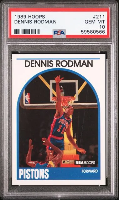 1989 Hoops Dennis Rodman #211 card image