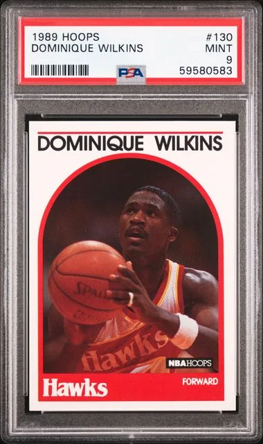 1989 Hoops Dominique Wilkins #130 card image