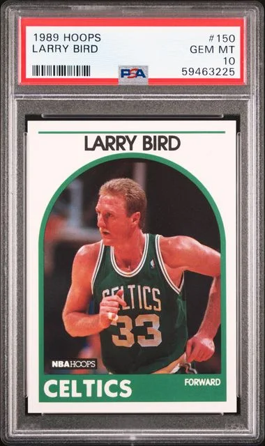 1989 Hoops Larry Bird #150 card image