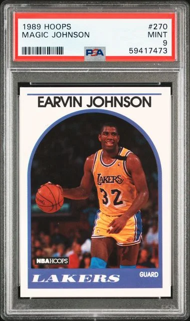 1989 Hoops Magic Johnson #270 card image