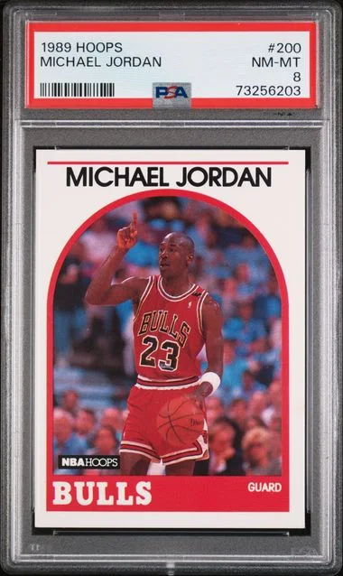 1989 Hoops Michael Jordan #200 card image