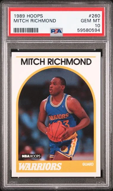 1989 Hoops Mitch Richmond #260 card image