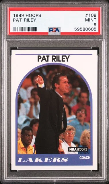 1989 Hoops Pat Riley #108 card image