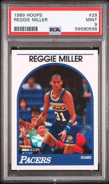 1989 Hoops Reggie Miller #29 card image
