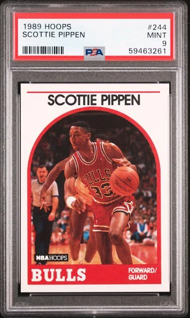 1989 Hoops Scottie Pippen #244 card image