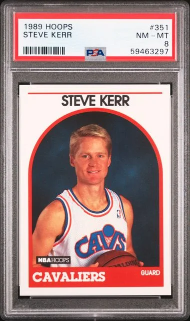 1989 Hoops Steve Kerr #351 card image
