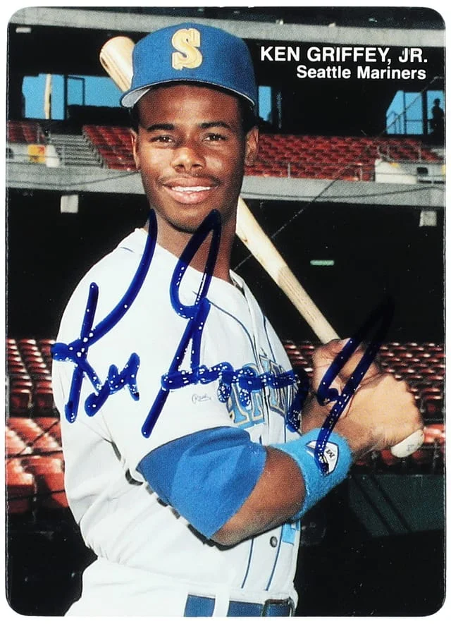 1989 Mother's Cookies Mariners Ken Griffey Jr. #3 card image