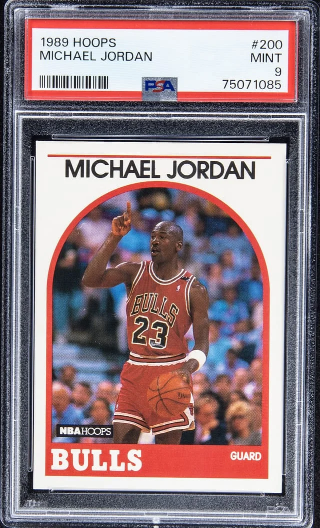 1989 NBA Hoops Michael Jordan #200 card image