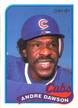 1989 O-Pee-Chee Andre Dawson #10 card image