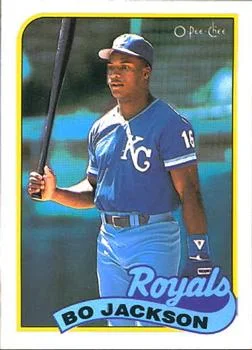 1989 O-Pee-Chee Bo Jackson #84 card image