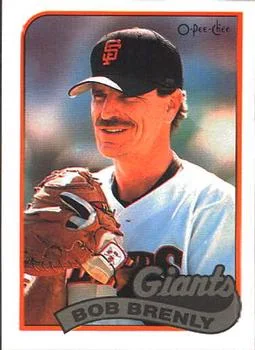 1989 O-Pee-Chee Bob Brenly #52 card image