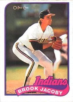 1989 O-Pee-Chee Brook Jacoby #1 card image