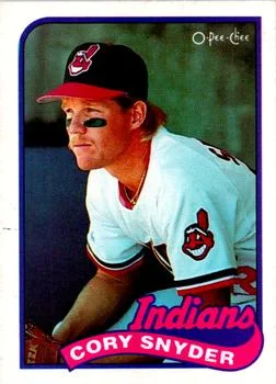 1989 O-Pee-Chee Cory Snyder #80 card image