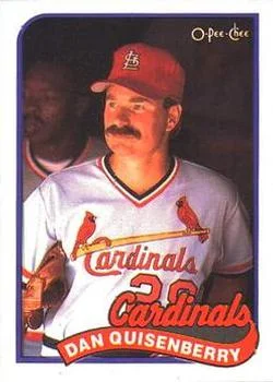 1989 O-Pee-Chee Dan Quisenberry #13 card image