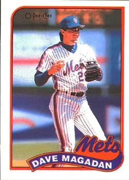 1989 O-Pee-Chee Dave Magadan #81 card image