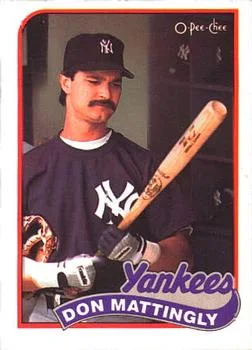 1989 O-Pee-Chee Don Mattingly #26 card image