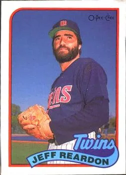 1989 O-Pee-Chee Jeff Reardon #86 card image