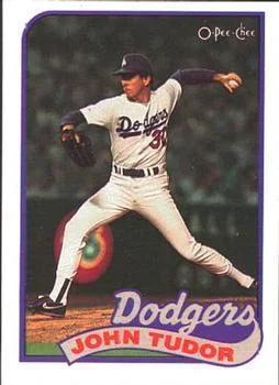 1989 O-Pee-Chee John Tudor #35 card image