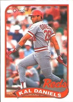 1989 O-Pee-Chee Kal Daniels #45 card image