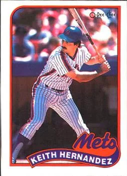 1989 O-Pee-Chee Keith Hernandez #63 card image