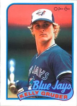 1989 O-Pee-Chee Kelly Gruber #29 card image