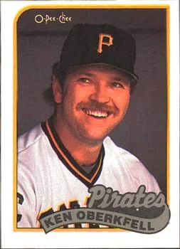 1989 O-Pee-Chee Ken Oberkfell #97 card image