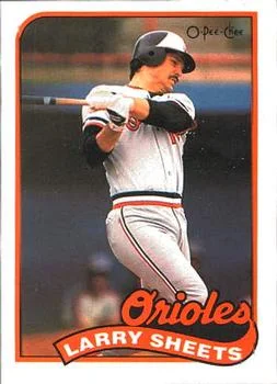 1989 O-Pee-Chee Larry Sheets #98 card image
