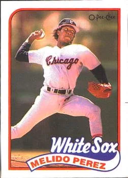1989 O-Pee-Chee Melido Perez #88 card image