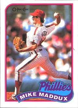 1989 O-Pee-Chee Mike Maddux #39 card image