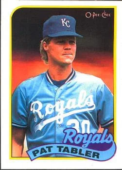 1989 O-Pee-Chee Pat Tabler #56 card image