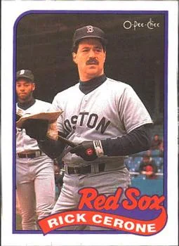 1989 O-Pee-Chee Rick Cerone #96 card image