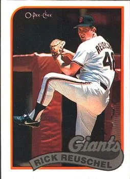 1989 O-Pee-Chee Rick Reuschel #65 card image