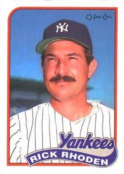 1989 O-Pee-Chee Rick Rhoden #18 card image