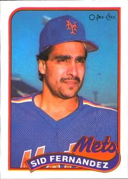1989 O-Pee-Chee Sid Fernandez #34 card image