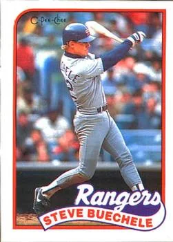 1989 O-Pee-Chee Steve Buechele #83 card image