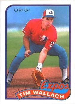 1989 O-Pee-Chee Tim Wallach #78 card image