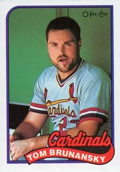 1989 O-Pee-Chee Tom Brunansky #60 card image