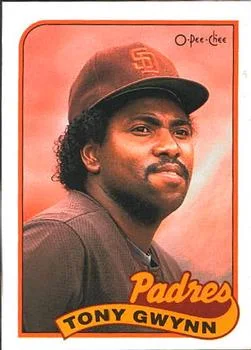 1989 O-Pee-Chee Tony Gwynn #51 card image