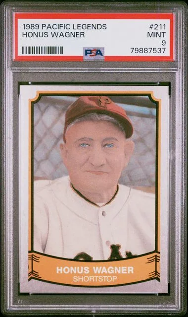 1989 Pacific Legends Honus Wagner #211 card image
