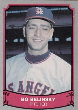 1989 Pacific Legends II Bo Belinsky #130 card image