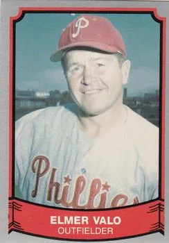 1989 Pacific Legends II Elmer Valo #187 card image