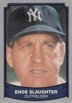 1989 Pacific Legends II Enos Slaughter #137 card image