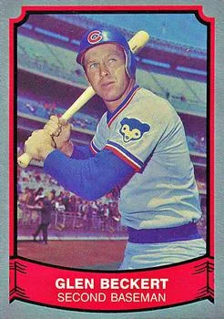 1989 Pacific Legends II Glenn Beckert ERRERR: Name misspelled "Glen" on front and back #142b card image