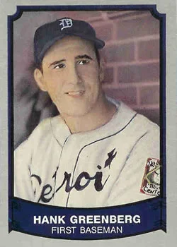 1989 Pacific Legends II Hank Greenberg #195 card image