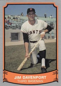1989 Pacific Legends II Jim Davenport #118 card image